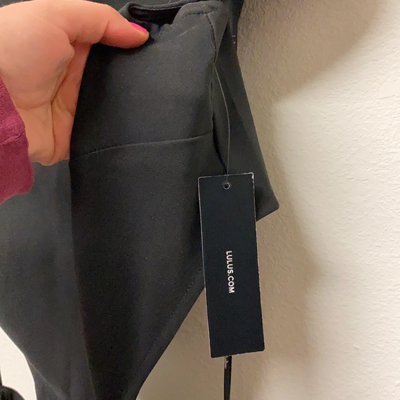 Black, cut out, long dress - Picture 2 of 2